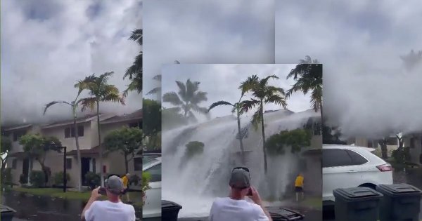 Hawaii Surf Swell Sends Waves Over Condos, Forces Rescues